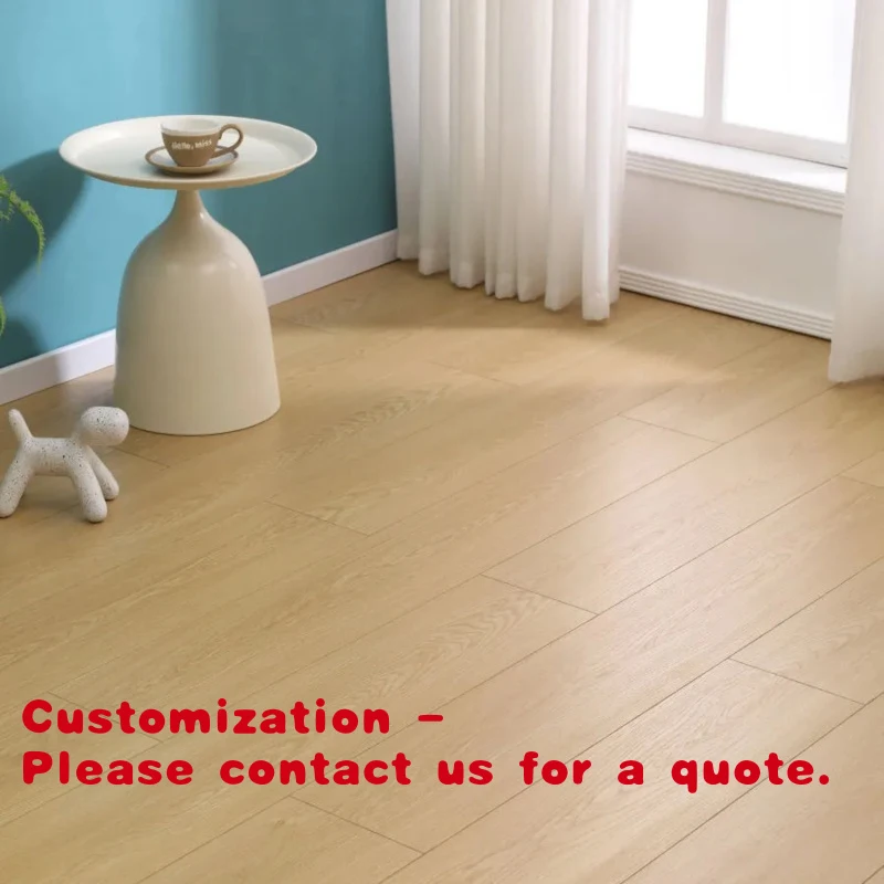 custom.Hotel Homestay Restaurant 12mm High-Density Waterproof AC4 Wear-Resistant Carbon Reinforced Laminate Flooring Black Diamo