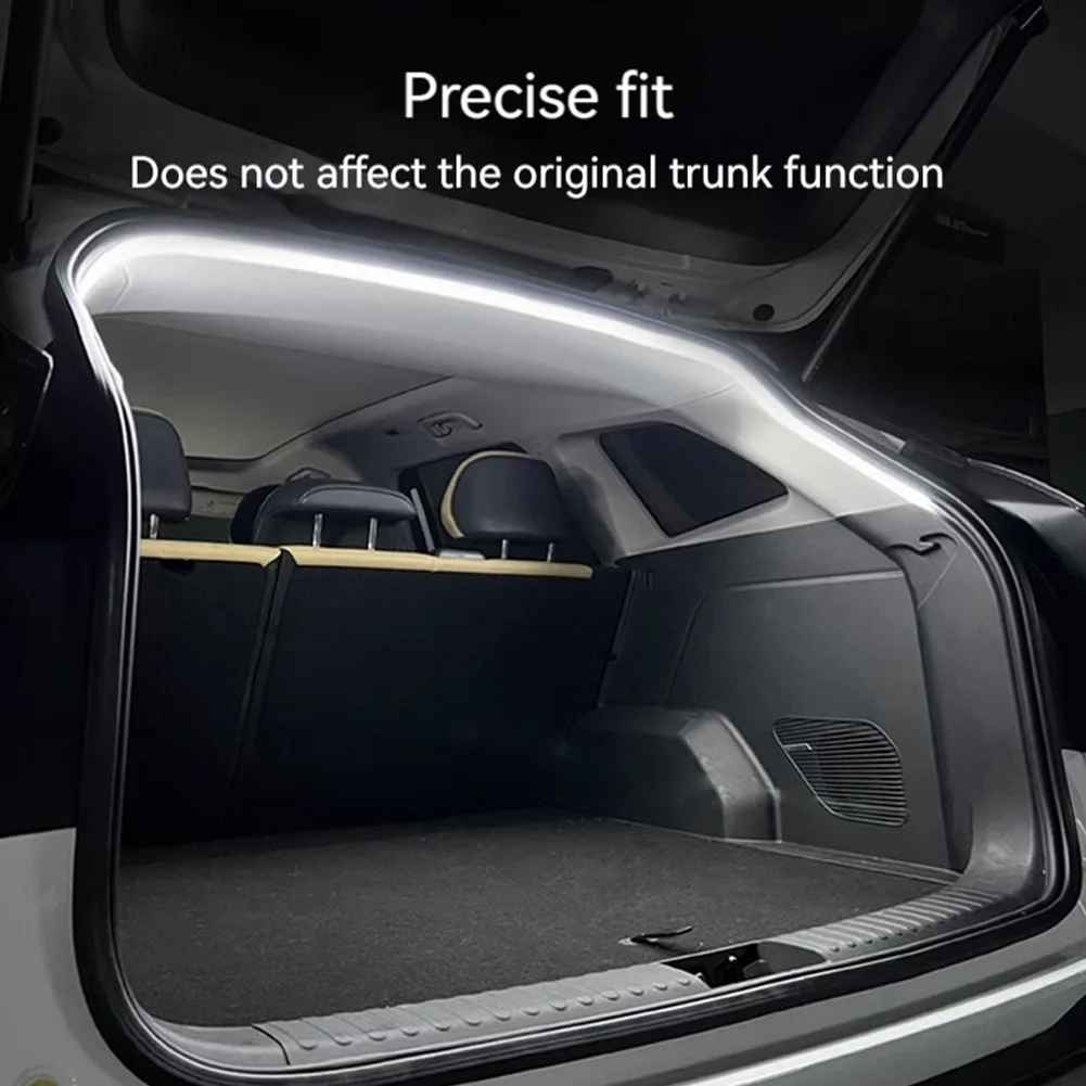 

LED Car Trunk Light Strip Self Adhesive Automatic Tail Box Light Car Trunk Ambient Lighting Strip for Sedan SUV Hatchback Pickup