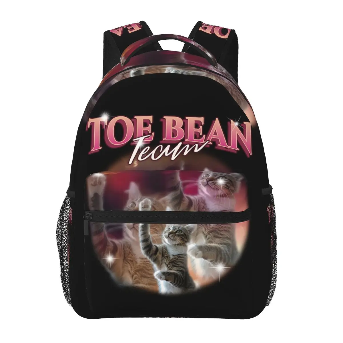 

Toe Bean Team Backpack Hot Sale Daypack Large Capacity Children BookBag School Bag Shoulder Bags for Men Women