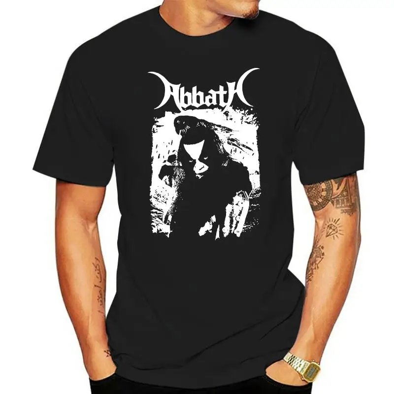 Abbath - Raven T-SHIRT L Immortal 1Burzum Mayhem Emperor Gorgoroth Taake Tee Shirts Men O-Neck Tees