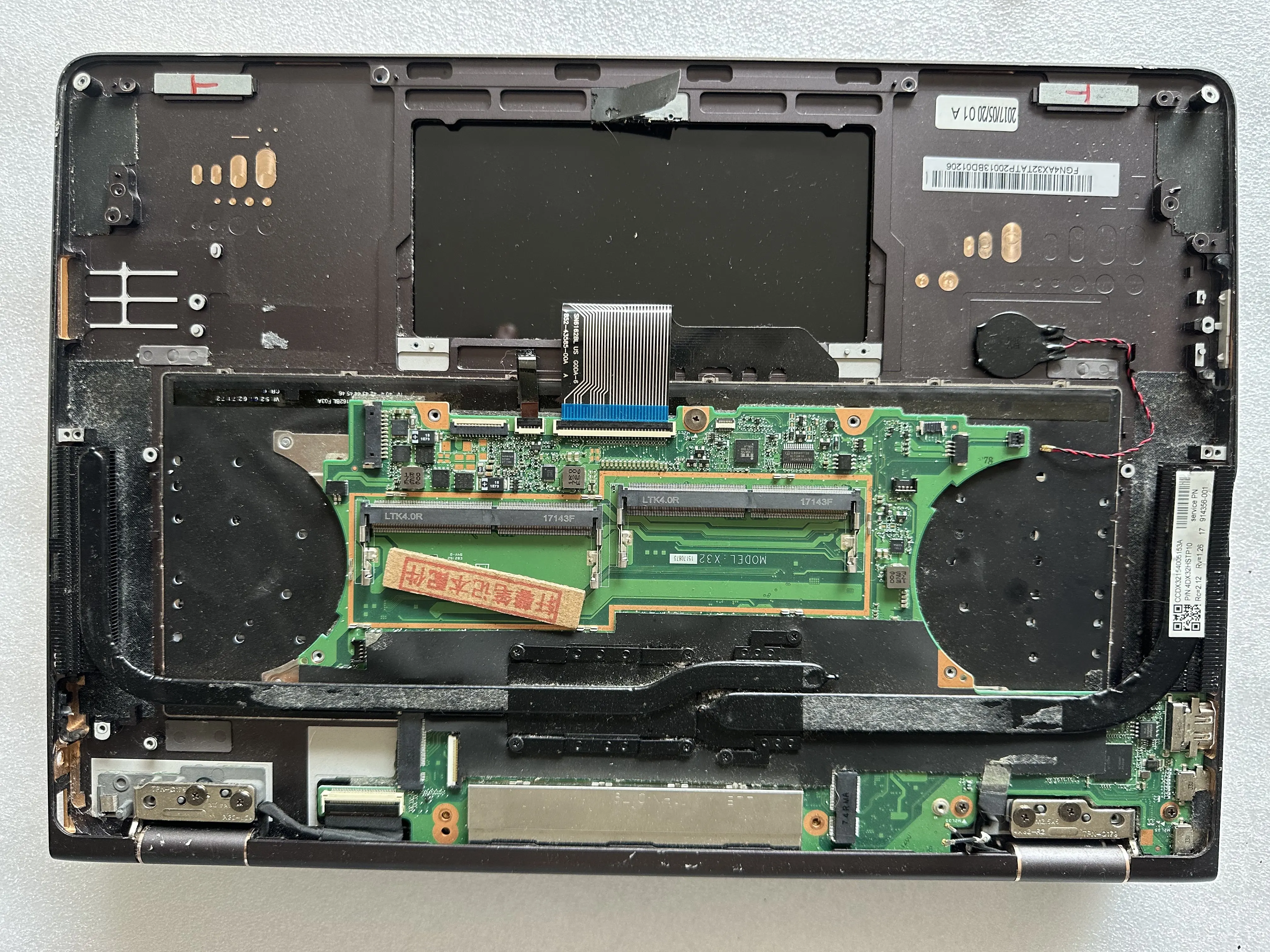 For HP Spectre x360 15-DF 15-Df0011tx5 TPN-Q213 Heatsink, Fan