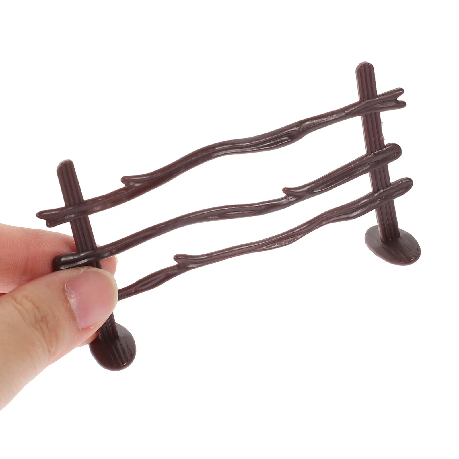 

1Set Exquisite Miniature Farm Fence for Micro Landscape DIY Garden Decor Simulation Realistic Texture Smooth Surface Flower Pot