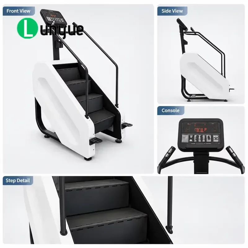 Professional Electric Stair Climber Durable Cardio Fitness Equipment for Home Gym Studio Full Body Workout