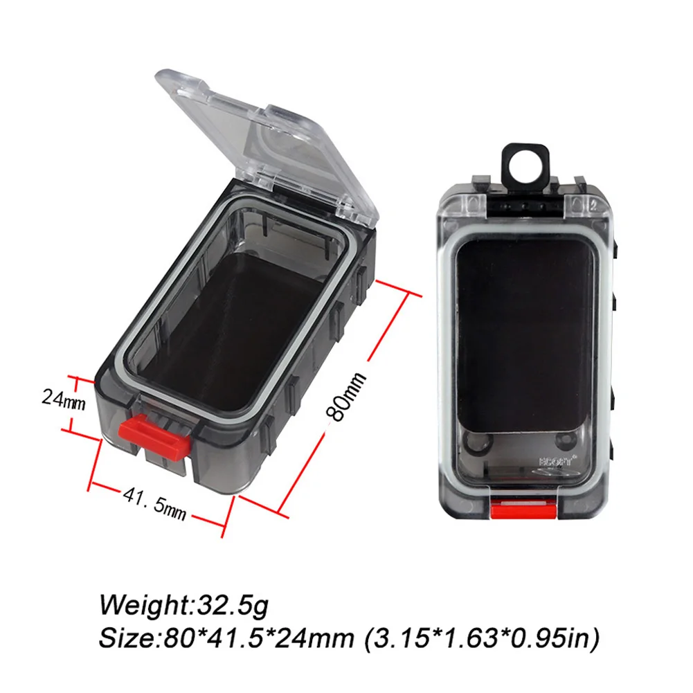 Scatole combinate gratuite Trinity Anello di tenuta luminoso Magnete da 3 M Gomma Cubo impermeabile Contenitore per esche Attrezzatura da pesca Cassetta degli attrezzi