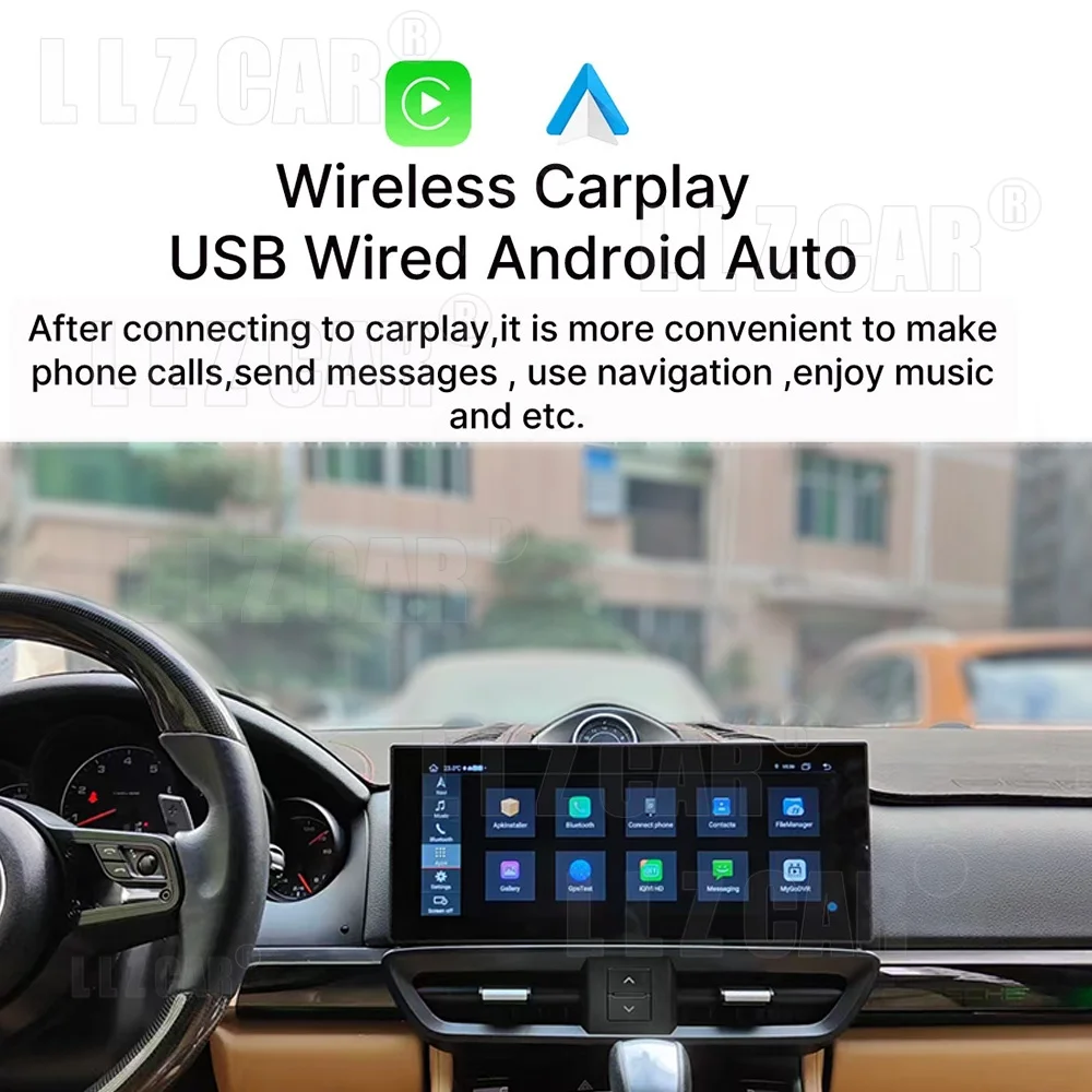

Android audio For Porsche Cayenne 2010-2017 12.3'' Android 12 Octa Core 1920*720 8+128G Gps Autoradio Car radio with screen
