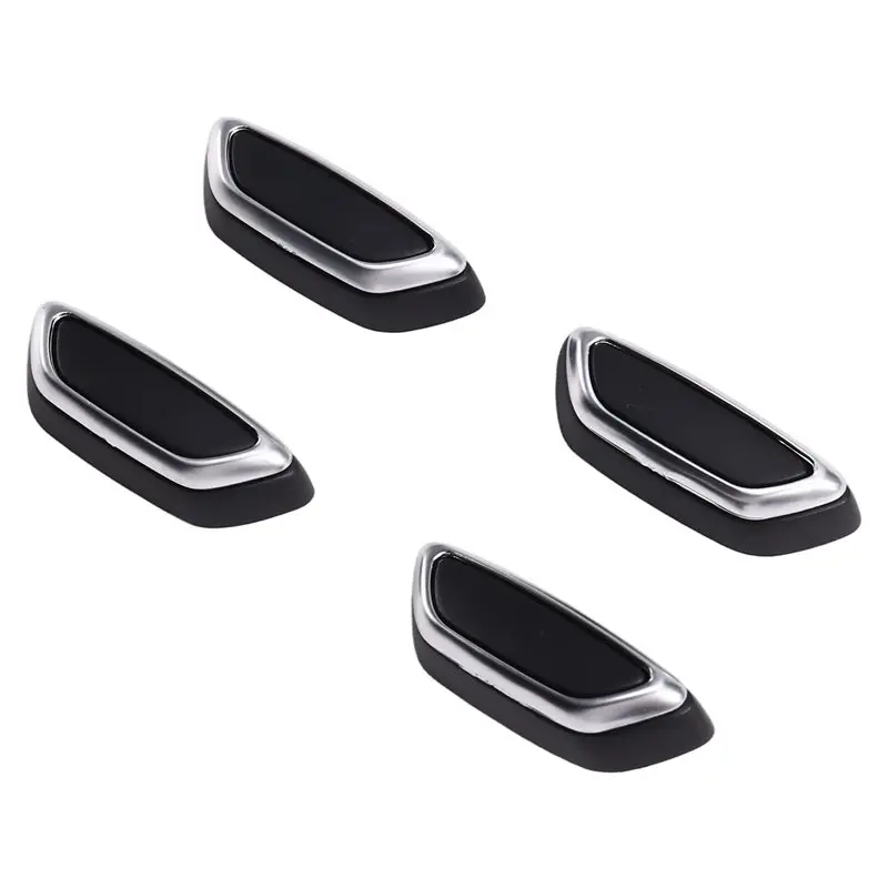 

Комплект из 4 накладок на ручки регулировки сидений A82U для Cadillac CT6 - кнопки управления подъемом и опусканием передних и задних сидений (23219457 23219459)