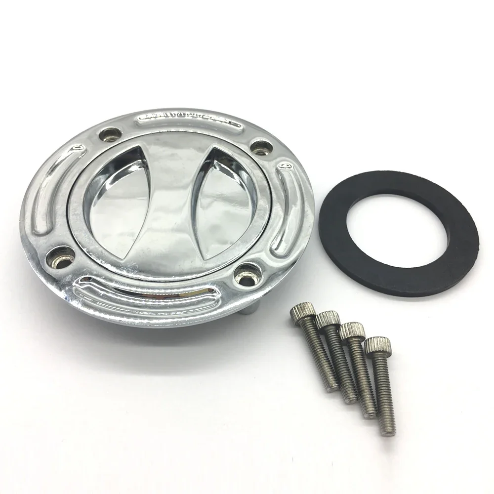 Motorcycle Black Chrome Keyless Fuel Gas Tank Cap For Suzuki GSXR600 1996-2003 GSXR750 1997-2003 GSX-R1000 2001-2002