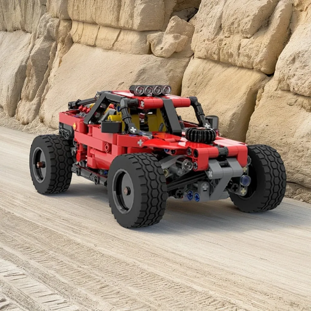 

570pcs MOC Dune Buggy Technical Model Building Blocks Construction Toy Christmas Gifts DIY Creative Idea Education Brick Kids