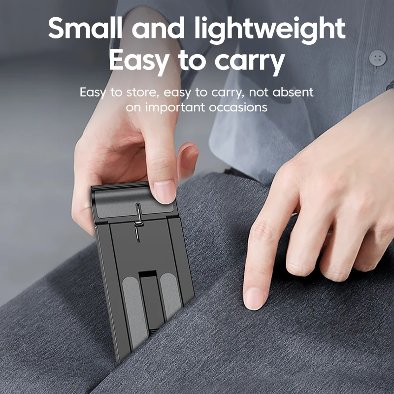 테이블 전화 홀더 브래킷 조정 가능한 데스크탑 스탠드 iPad iPhone Samsung Xiaomi Huawei Foldable Universal Mobile Phone Stand