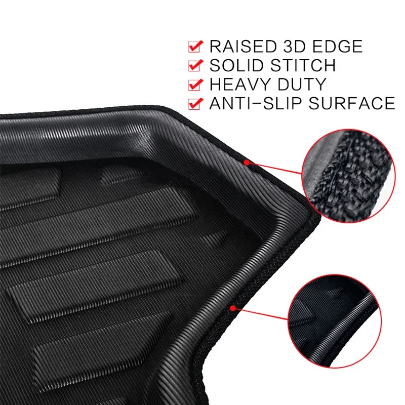 Car Rear Trunk Mat for Nissan Teana J31 Maxima Cefiro 2003~2008 Luggage Liner Tray Waterproof Pad Space Carg Cover Accessories