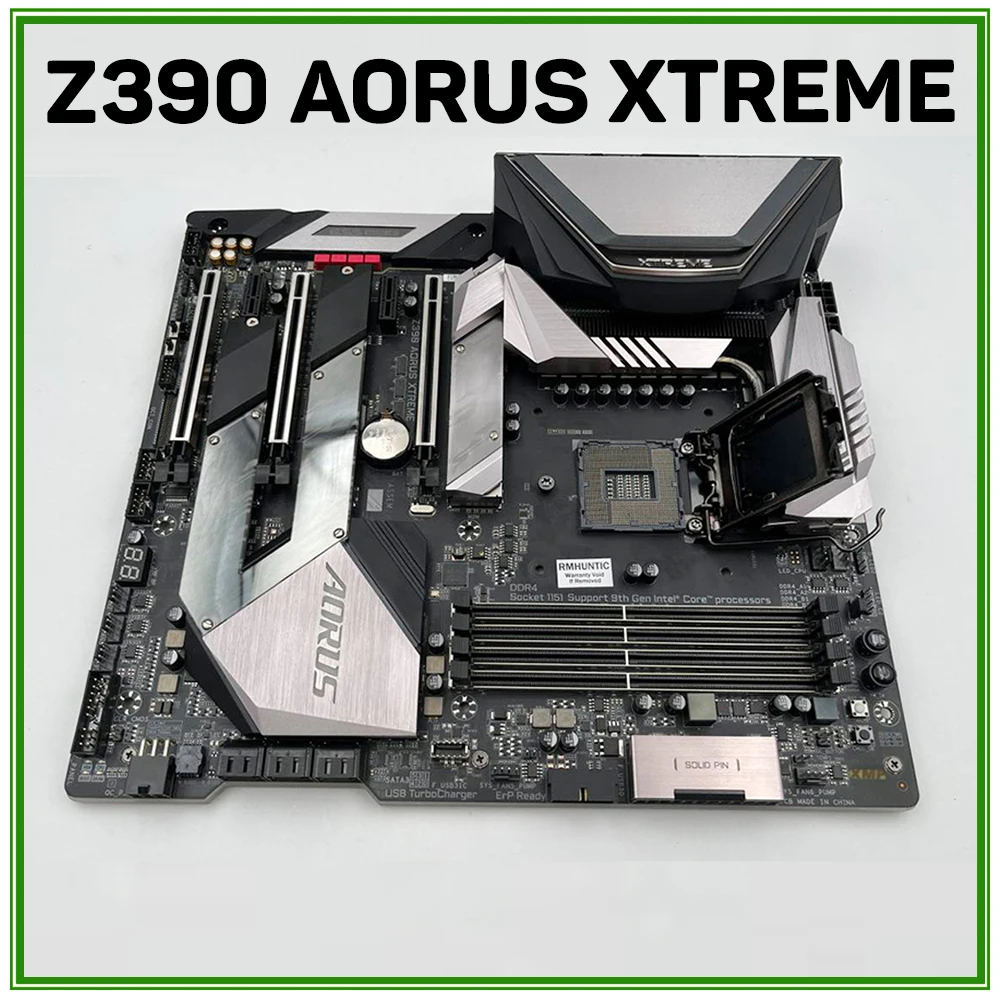 

Материнская плата LGA1151 4 × DDR4 128 ГБ E-ATX 6 ×SATA Z390 AORUS XTREME