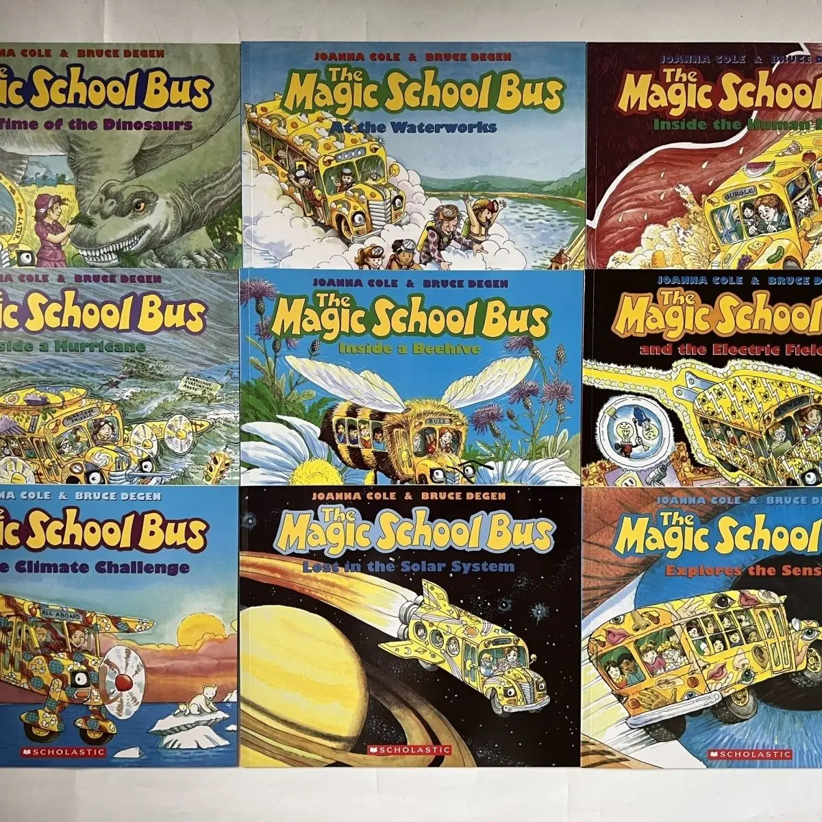 The Magic School Bus Classic Picture Book Set of 12 Volumes