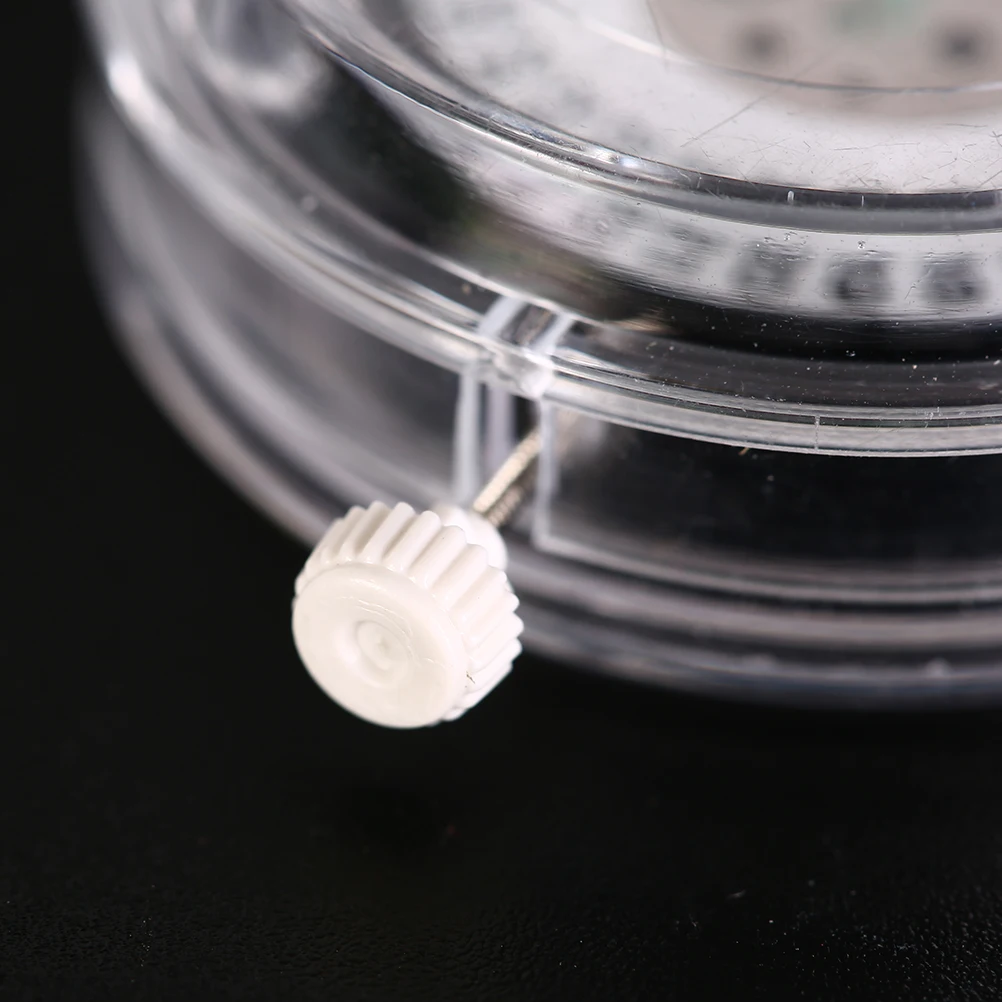 1pc 交換用クォーツラウンド時計ムーブメント日付表示時計修理ツールキット