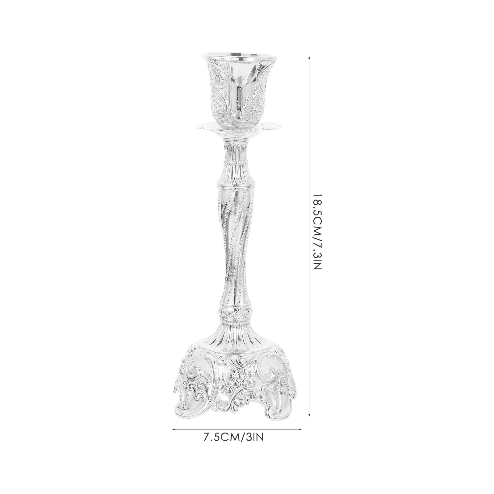 

Zinc Alloy Pillar Holder Metal Holder Wedding Party Banquet Tabletop Decoration Candlestick Holders