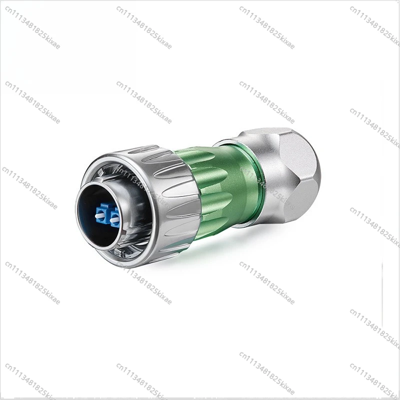For DH-24 Fiber Quick Connector, Waterproof IP67 Fiber Circular Air Plug Receptacle