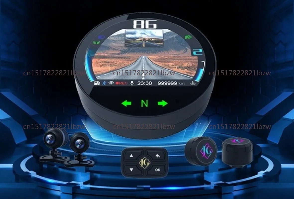 Custom Multifunction Can Call Smart Dashboard Intelligent Navigation Driving Recorder with Dual Cameras