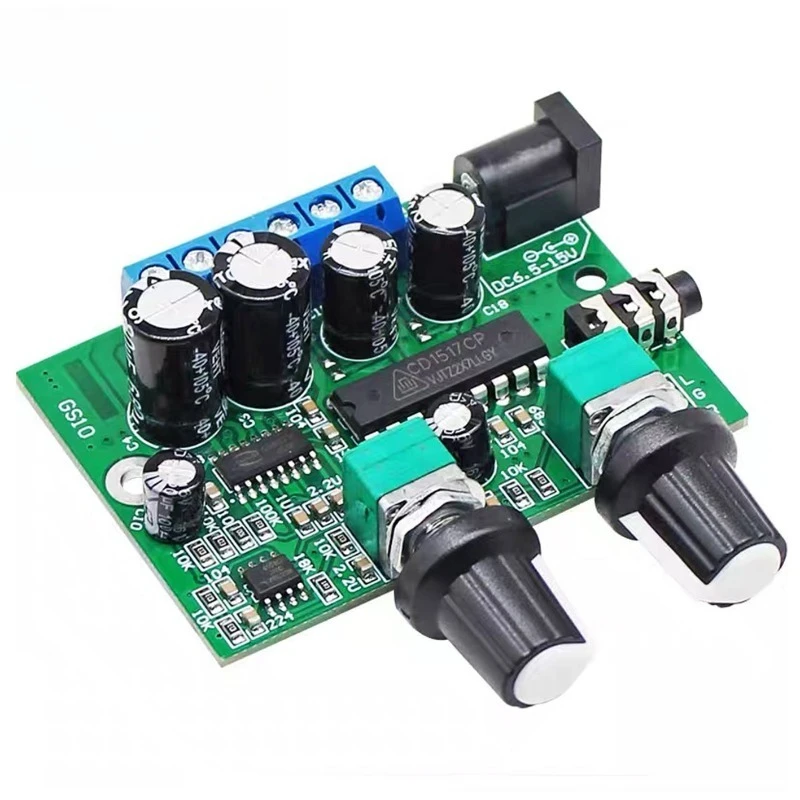High Fidelity 2.1 Three-channel Super Heavy Bass 12V Audio Power Amplifier Board Miniature Digital D Class 030 Module