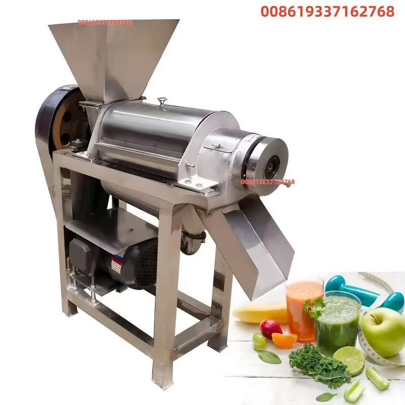 Hot Sale Commercial Juicer Cold Press Orange Juice Extracting Machine Gear Components Nuts Vegetables Fruit Processing Machine