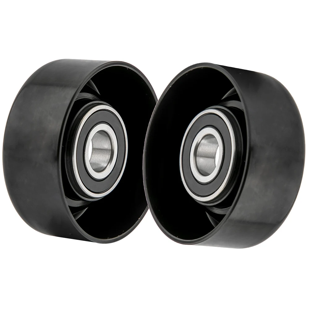 2 polias de tensão de correia acessória para Dodge Ram 1500 2500 3500 Caravan Durango