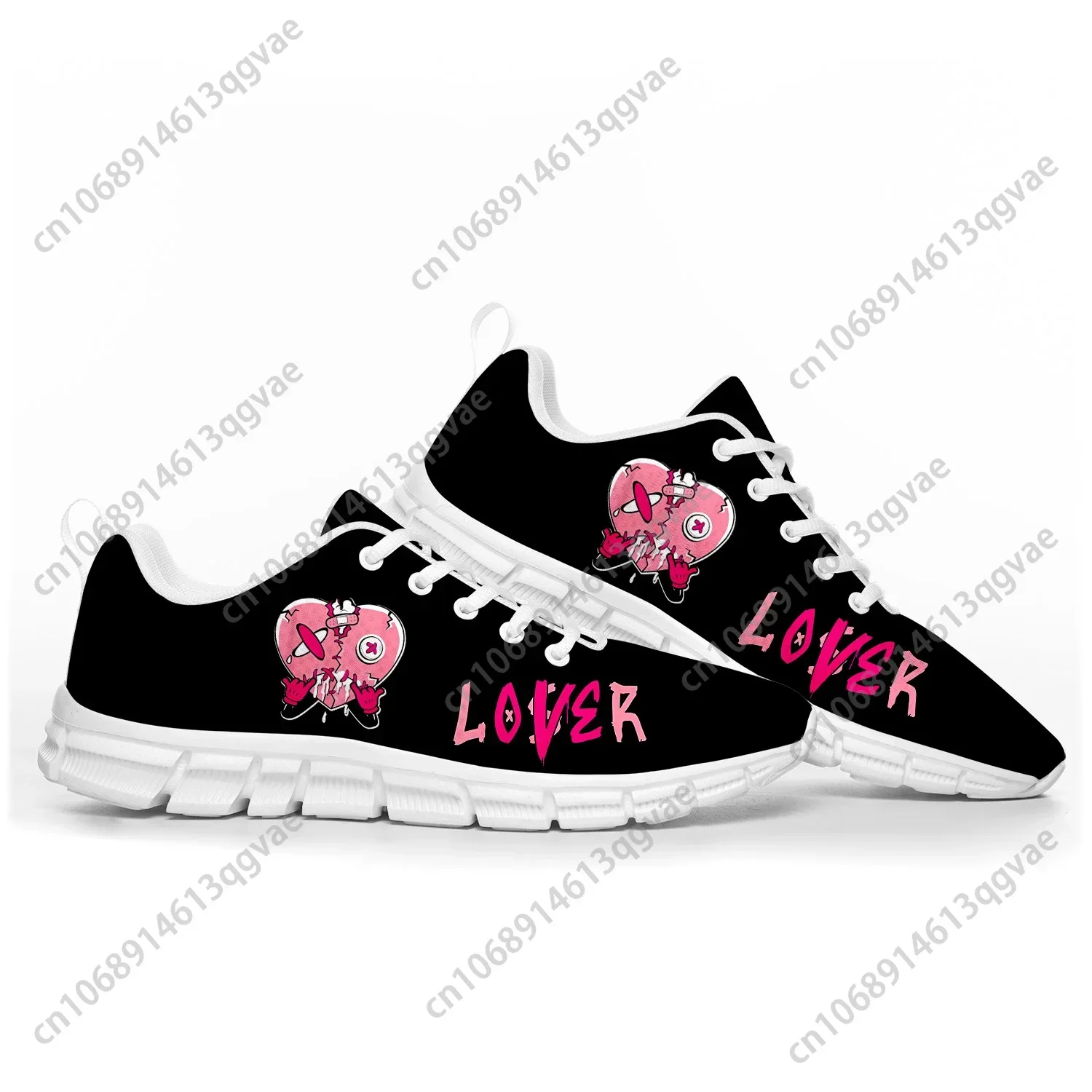 Pink Loser Lover Pink Drip Heart Sports Shoes Mens Womens Customized Sneakers Shoe High Quality Couple Shoes