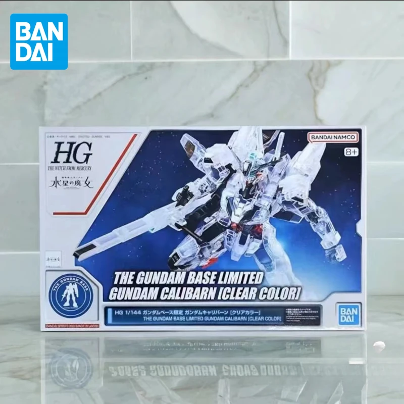 

Фигурки героев аниме Bandai THE GUNDAM BASE LIMITED GUNDAM CALIBARN прозрачные цвета, Сборная модель, игрушки, коллекционные модели, украшения