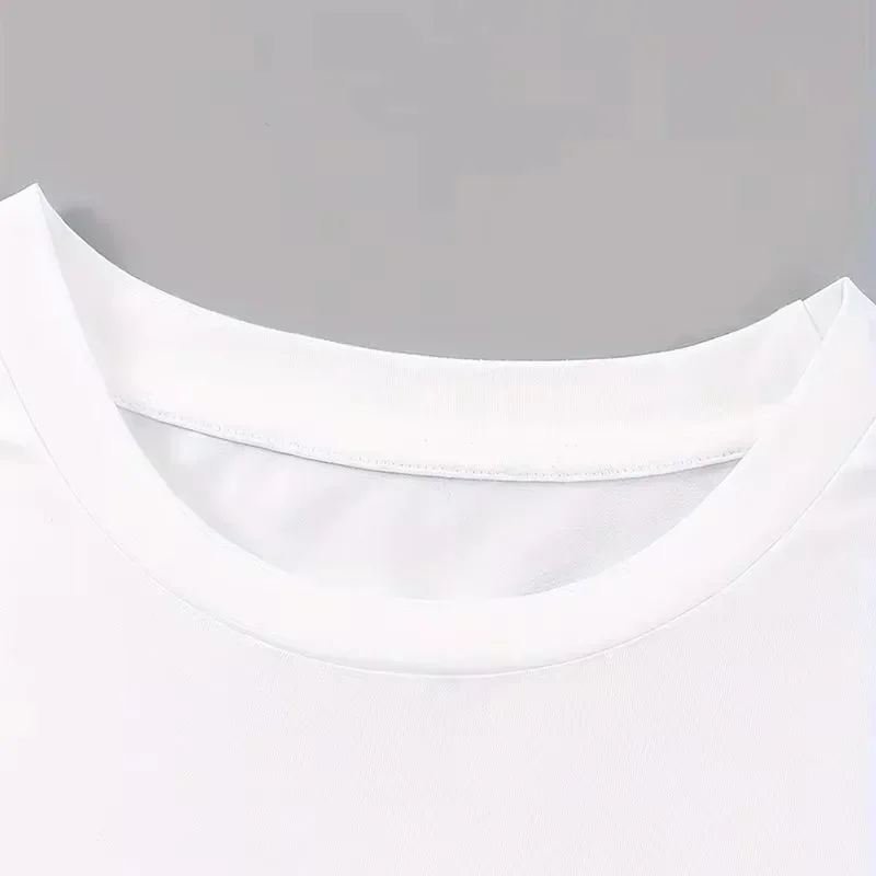 2025 Nuove Donne di Estate T-Shirt di Modo Bianco Manica Corta T Shirt Femminile Harajuku Allentato Casual O-Collo Vestiti Unisex Top Y2k Tee