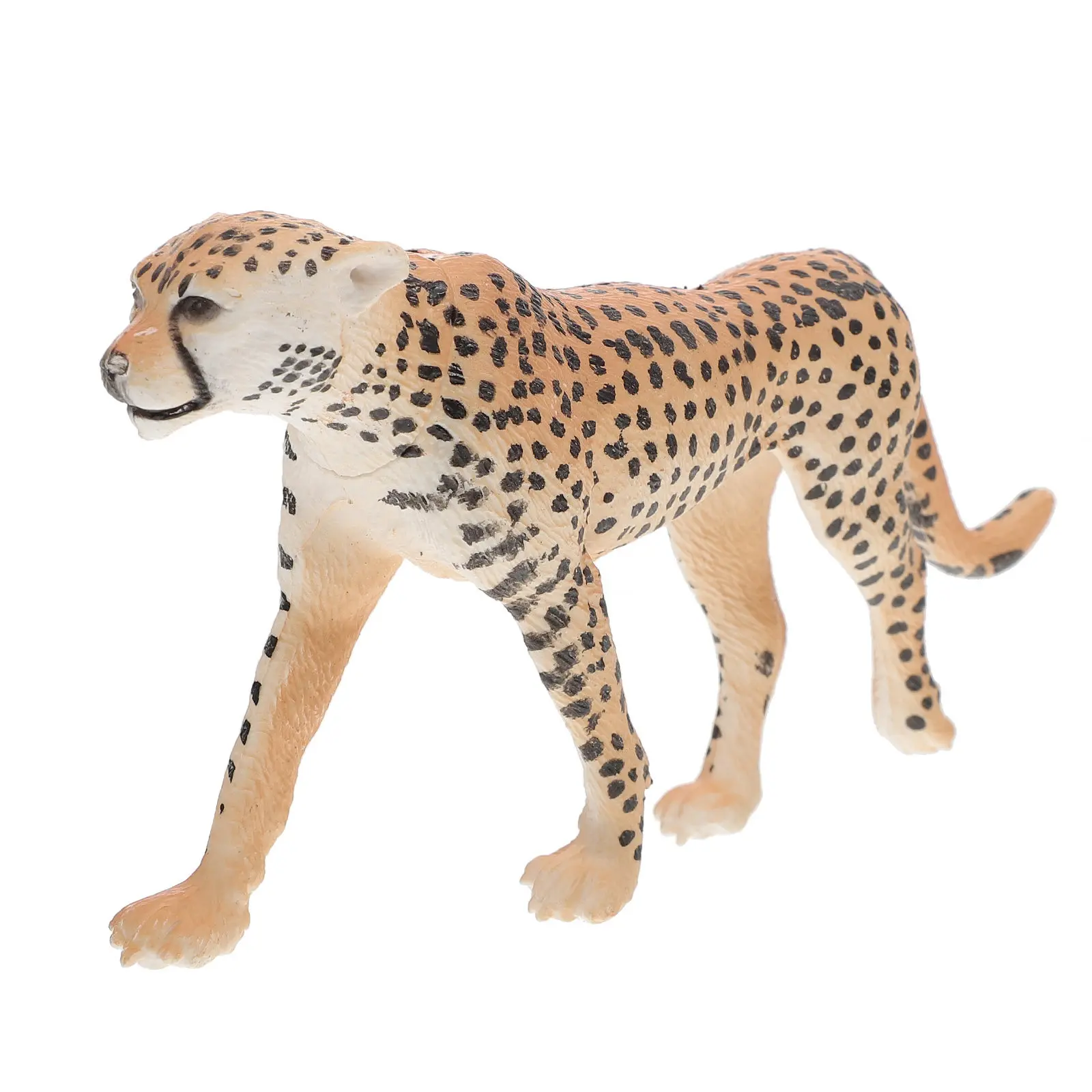 

Premium PVC Leopard Sculpture Exquisite Craftsmanship Natural Design Desktop Home Office Store Mall Garden Decor Photography