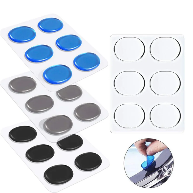 

RTENTE-96 Pcs Silicone Drum Damper Pads, Drum Snare Mute Pad Soft Drum Damper Gel Pads For Drums Tone Control