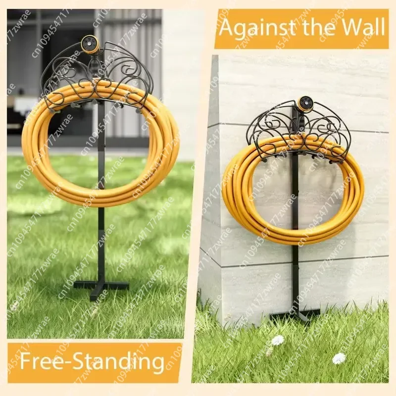 Detachable Freestanding Hose Holder for Outdoor Garden for Yard and Lawn Care