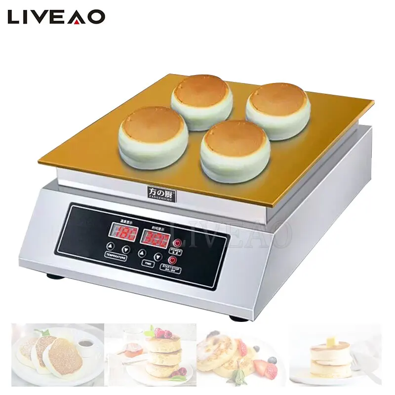 

Japanese Fluffy Pancake Souffle Making Machine Fluffy Pancakes Recipe Cheese Cake Maker