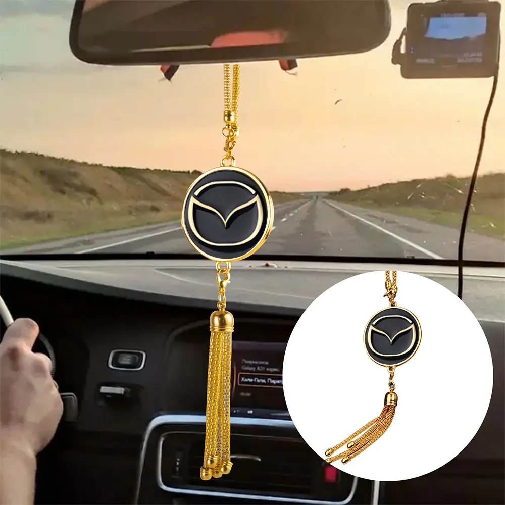 Car Pendant Auto Rearview Mirror Hanging Ornament Decoration For Mazda 2 3 5 6 Axela Atenza Speed 6 CX3 CX4 CX5 CX7 CX8 Demio MS