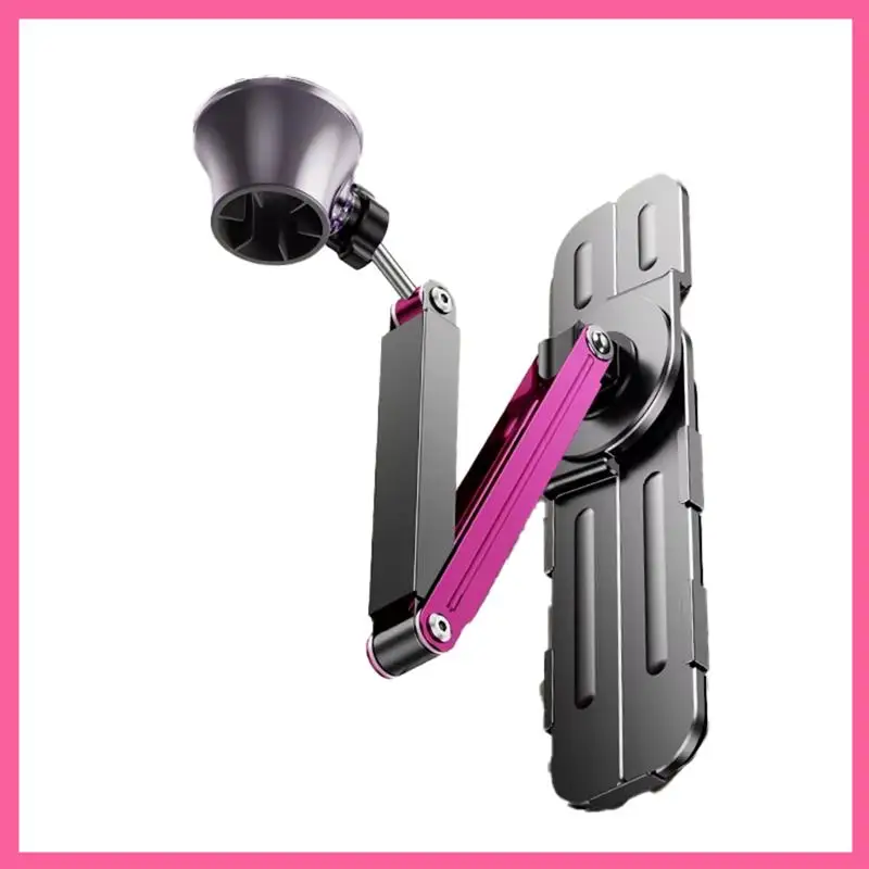 

HOT-Metal Textured Hair Dryer Holder Versatile And Easy To Install Hair Dryer Holder Convenience Furniture Hair Dryer Holder