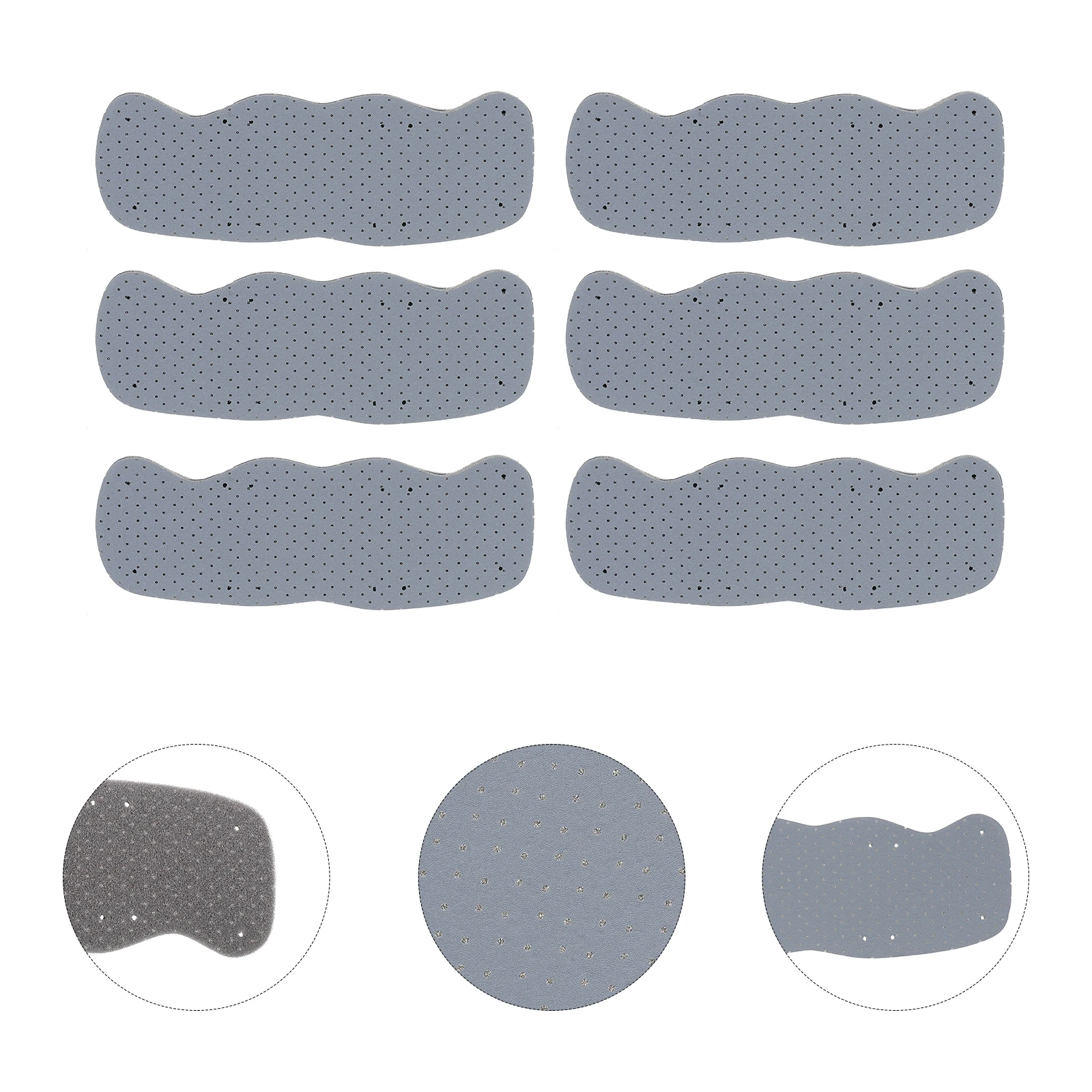 

6 Pcs Sweatband Hard Hat Head Hardhat Cooling Bands for Hats Headbands Men Accessories