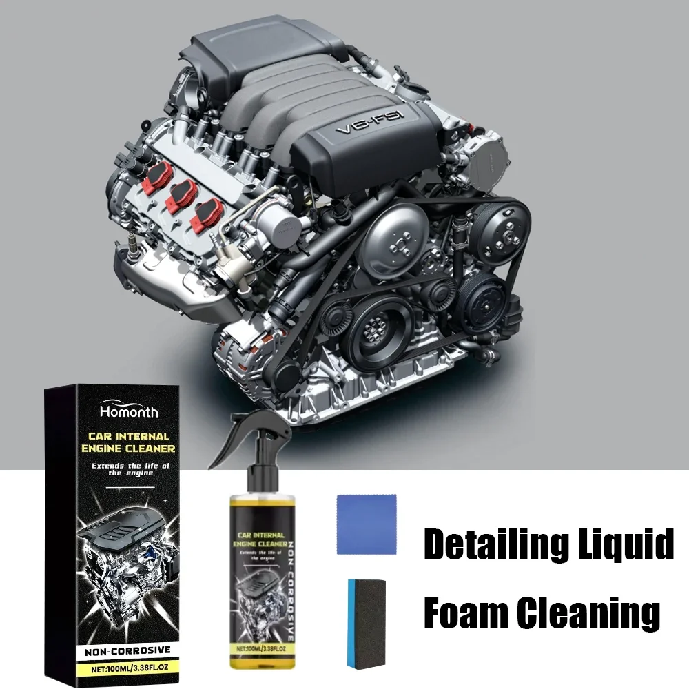 Engine Degreaser Cleaner Professional Concentrate Wipe Remove Oil Shine Protector for Metal Rubber Plastic Parts Car Motorcycle