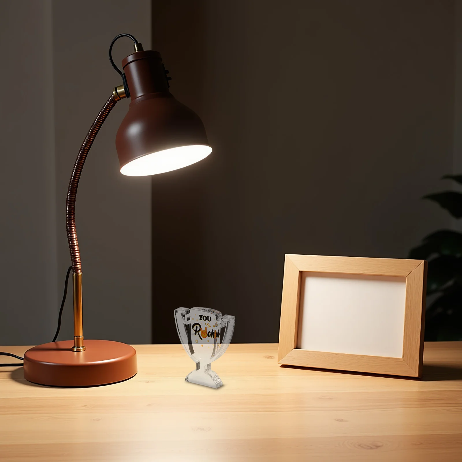 6 قطعة جوائز أكريليك صغيرة لوحات واضحة جوائز التعرف على تقدير الموظفين ديكور مكتب الفصول الدراسية الجوائز للموظفين