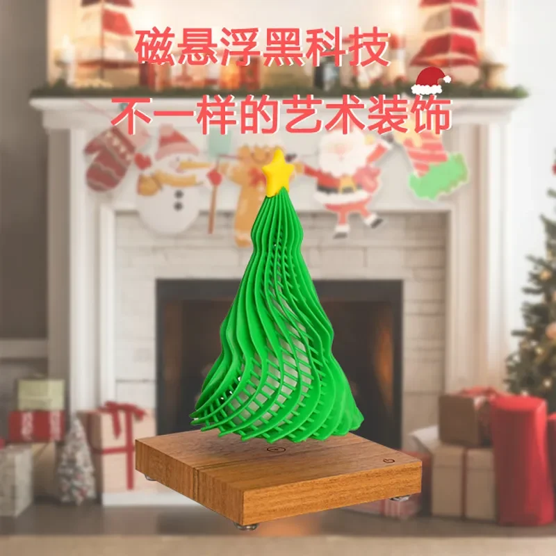 Cross-border Christmas suspended Christmas tree 3D printing multi-color adjustment desktop ornament gift toy decompression