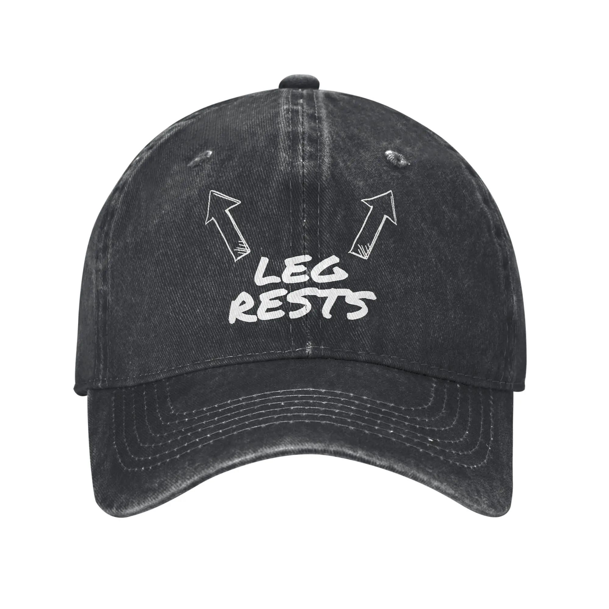 Leg Day  Baseball Caps Vintage Distressed Denim  Snapback Hat Men Women Outdoor Workouts Gift Hats Cap