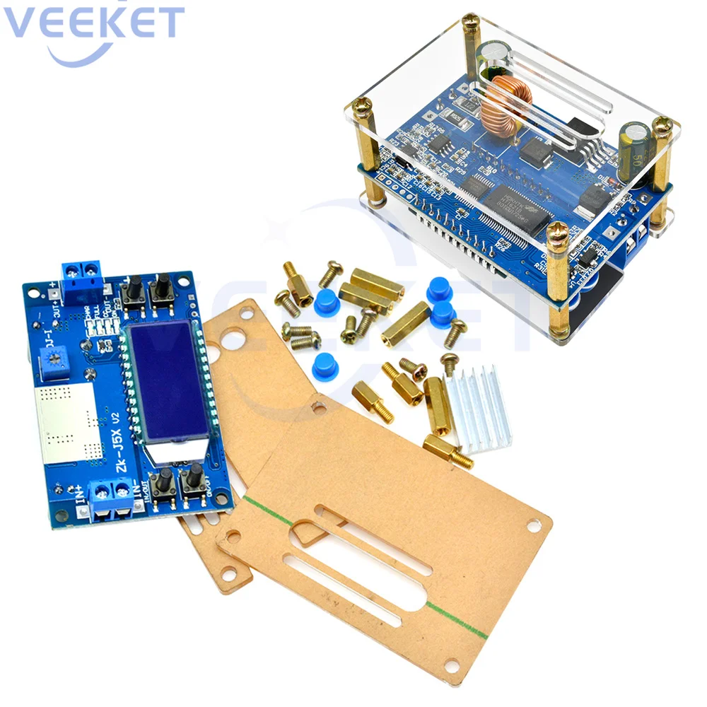 

6.5-36V to 1.2-32V Adjustable CNC Buck Module Constant Current and Voltage LCD Screen With Anti-Reverse Connection Protection