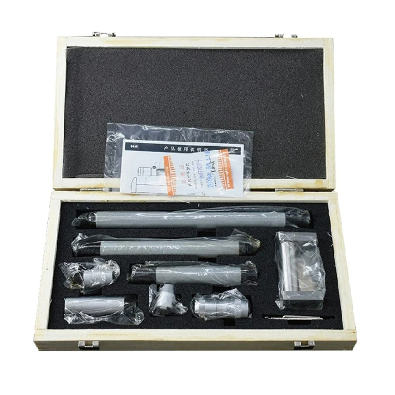 Tubular Inside Micrometers with extension rods,graduation 0.01mm,range 50-1500mm