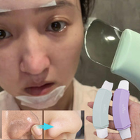 Stainless Steel Double-end Blackhead Shovel Peeling Blackhead Remover Lifting Ion Acne Pore Cleaner Facial Deep Cleansing Tool