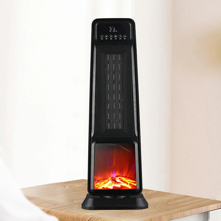 Hot Sale Winter Essential Heater Overheating Protection Flame Effect Space Room Electric Heater