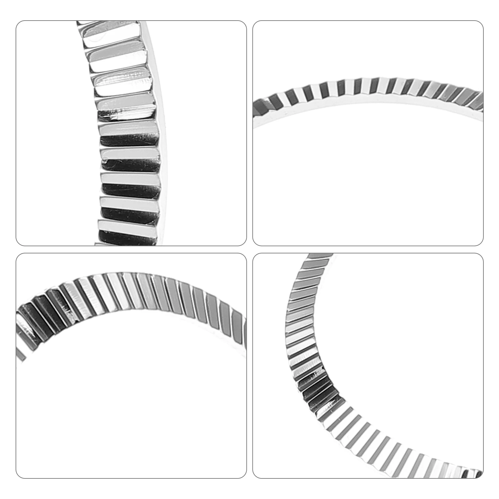 

Stainless Steel Watch Bezel Ring 46mm Replacement Faceplate Protective Edge for Watch Parts Accessories
