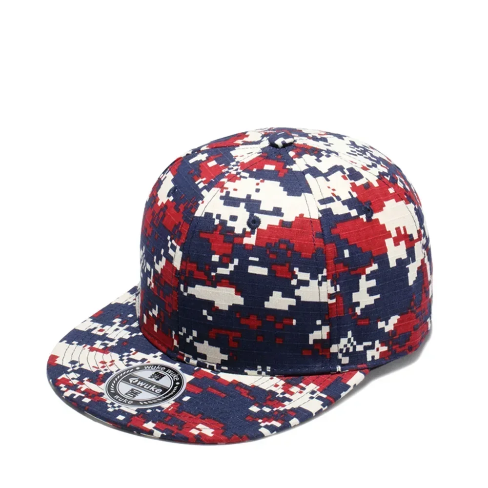 TOHUIYAN kamuflaż snapback bawełniane czapki puste płaskie camo czapki baseballowe taktyczna męska czapka czapka sportowa na świeżym powietrzu dla