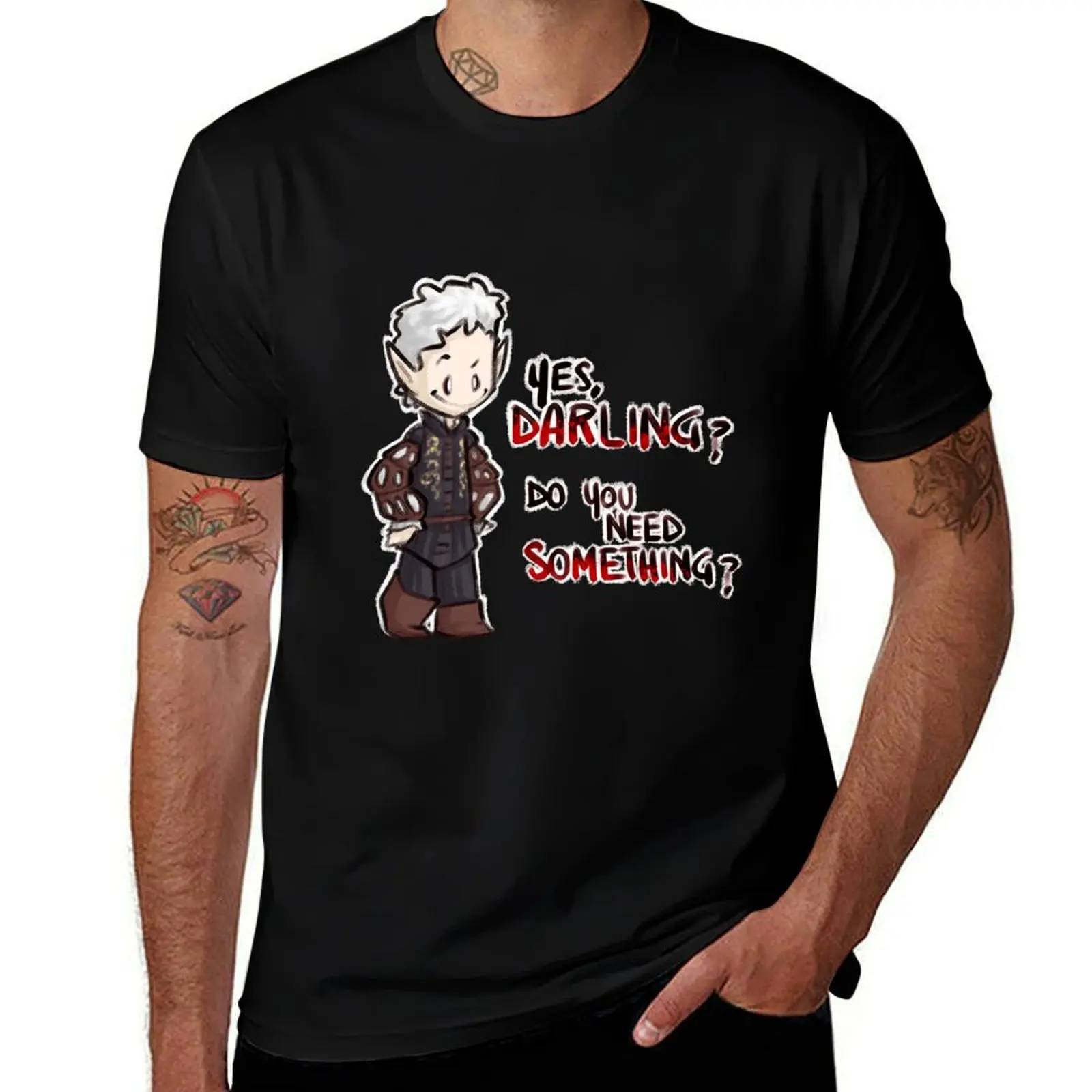 Yes, darling? Do you need something? T-Shirt Work Outdoor for Men T-Shirt