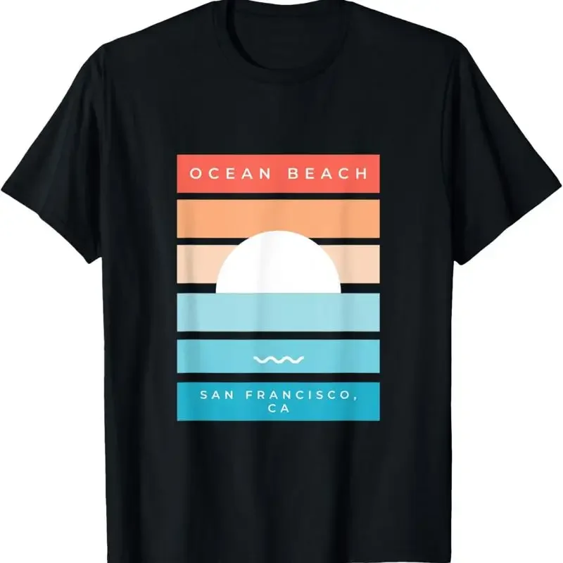 Ocean Beach San Francisco Ca T Shirt