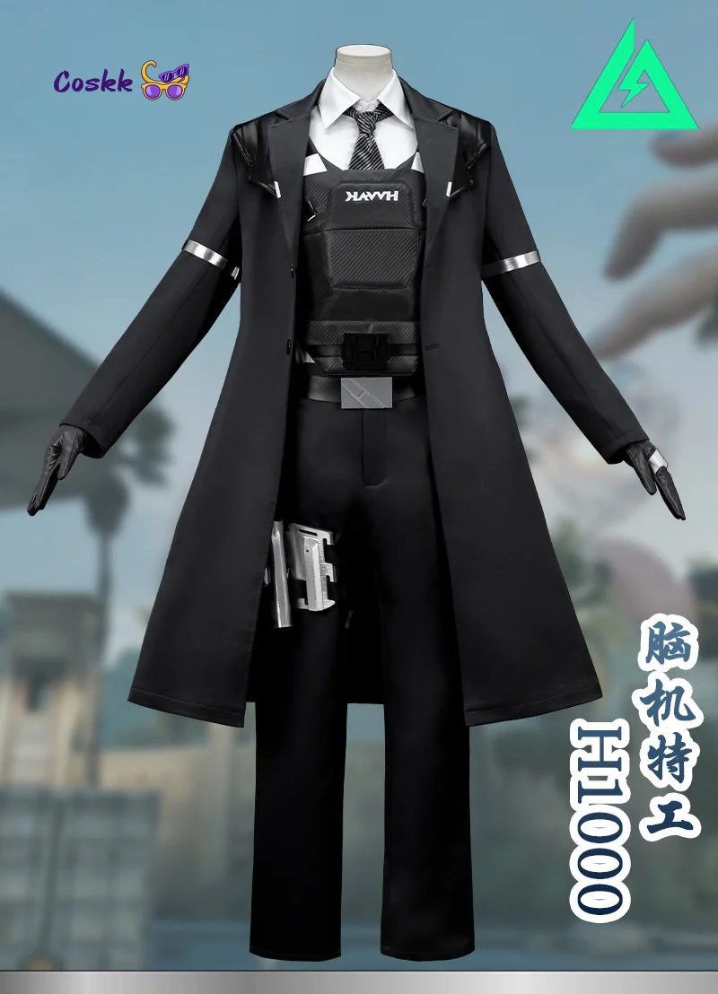 Disfraz de Cosplay Delta Force H1000 Annihilator, Uniforme de Juego BOSS de la Central Nuclear, Accesorios 3D, Halloween, Carnaval, Fiesta