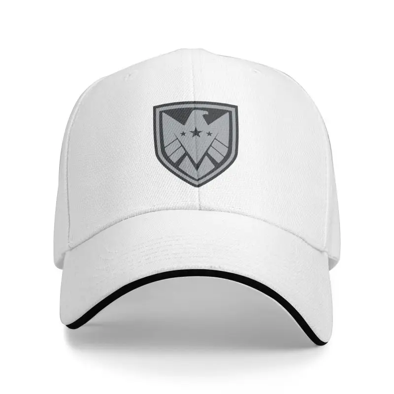 Custom Superhero Shield Baseball Cap for Men Women Personalized Adjustable Unisex Dad Hat Summer