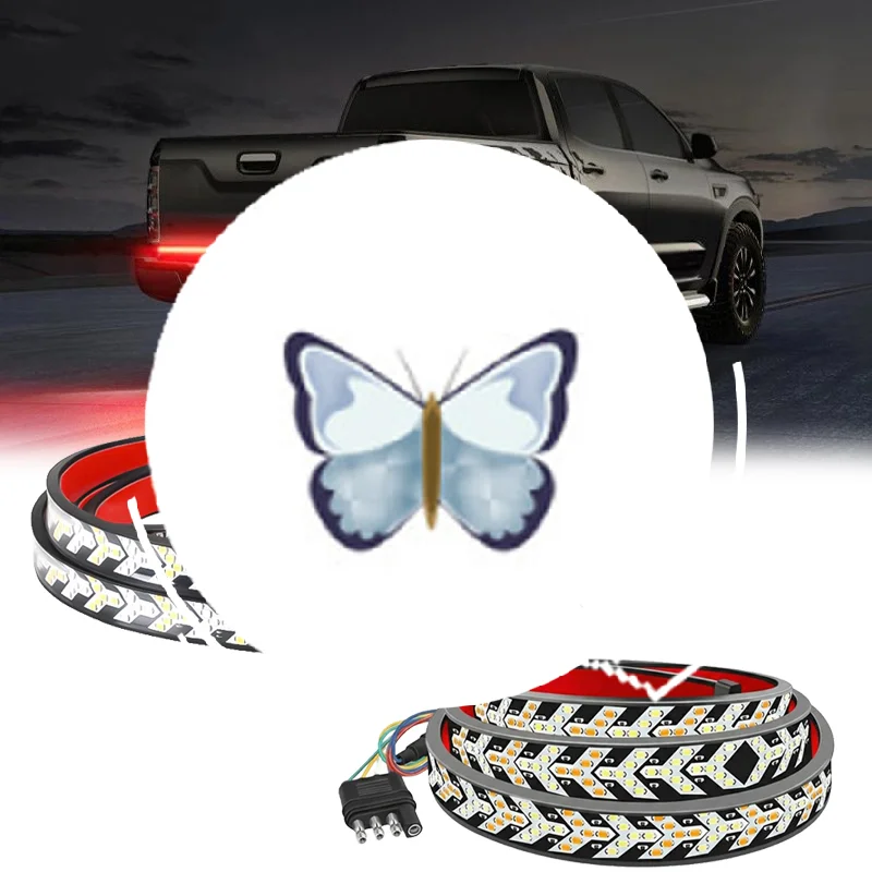 

LED Tailgate Light Bar Strip, 2026 Upgraded Light LED Bar Signal Break Reverse, Turn Signal Strip