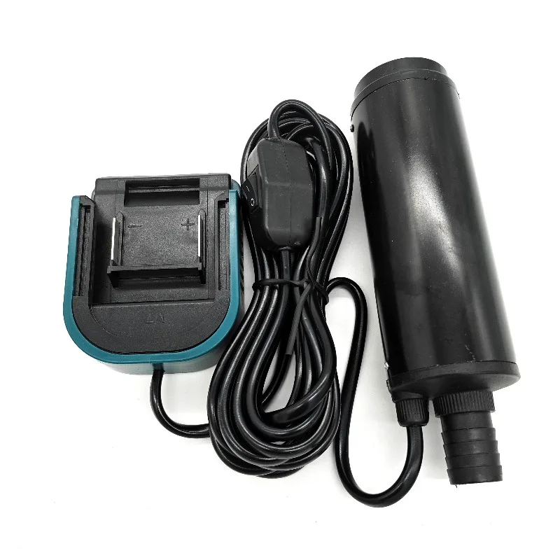Portable Cordless Submersible Pump Electric Water Pump Transfer Pump for Makita/Milwaukee/DL 18/20V Battery for Garden Drainage