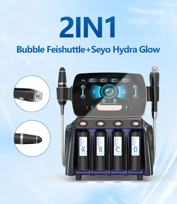 New Arrival 2 IN 1 Visual Blackhead Removal Hydra Face Cleansing Skin Rejuvenation Machine Hydrodermabrasion